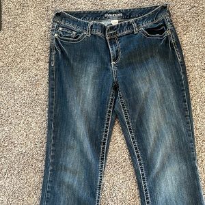 Dark wash jeans